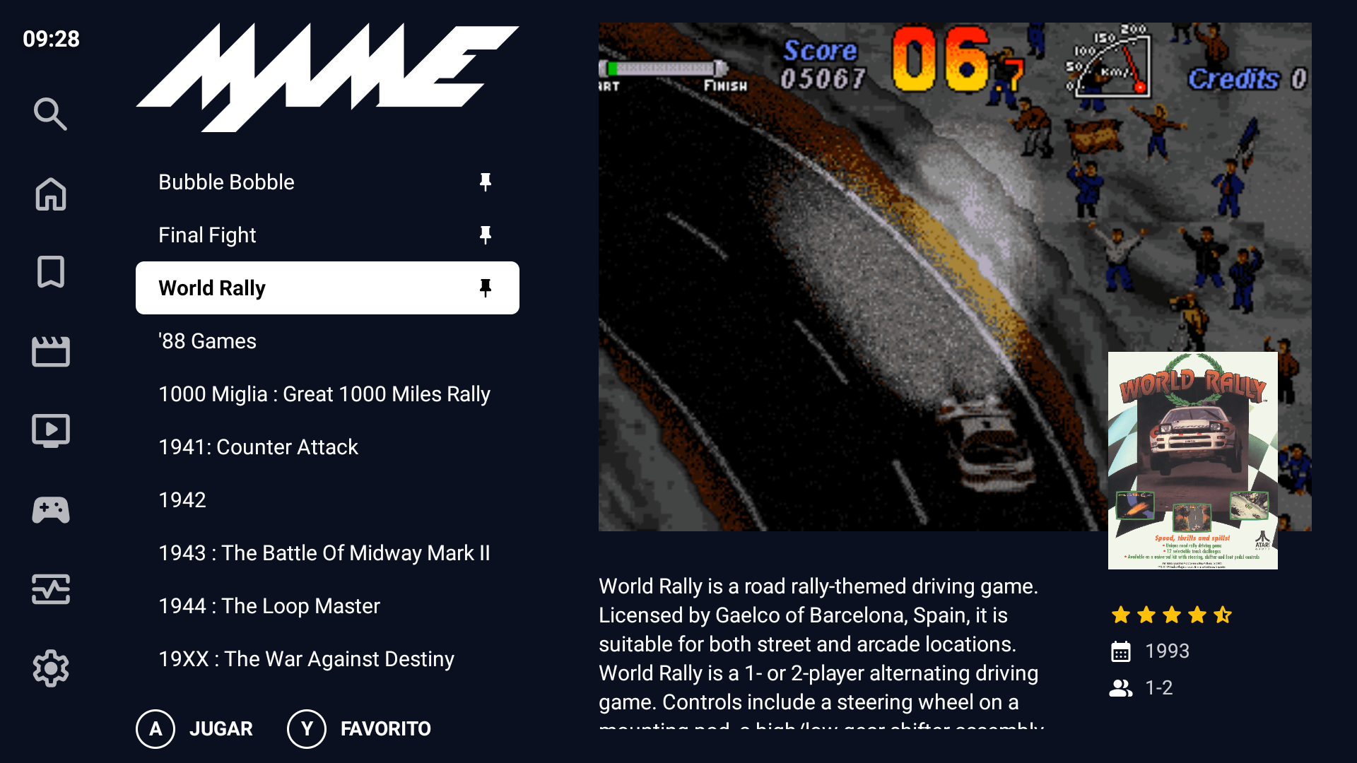 Arcade platform browser