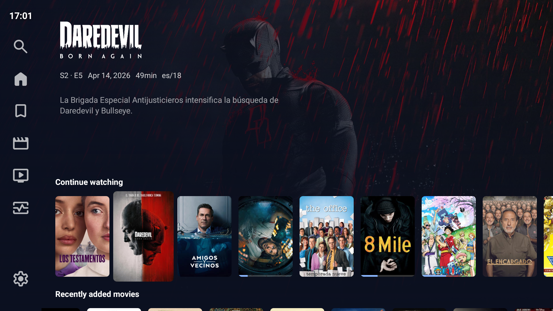 StreamPocket TV Home